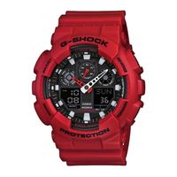 Reloj G-SHOCK GA-100B-4ADR Resina Hombre Rojo
