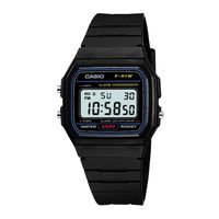 Reloj Unisex CASIO F-91W-1DG