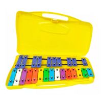 Metalófono Cromático Xilófono 25 Notas Con Maleta