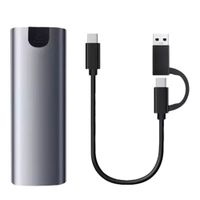 Cofre Ssd M.2 Pcie Nvme 10gbps Aluminio Usb-3 Y Usb-c