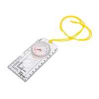 Brujula Regla Tactico 2en1 De Camping Supervivencia Lectura