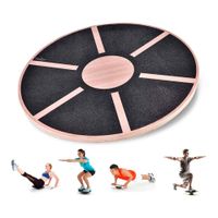 Tabla Disco Equilibrio Balance Madera Fisioterapia Fitness