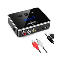Transmisor Receptor Adaptador Bluetooth Convertidor Optico
