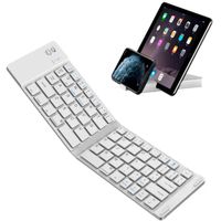 Mini Teclado Inalambrico Plegable Portatil, Bluetooth
