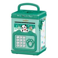 Alcancía De Ahorro Electrónica Sonido Huella Y Contraseña