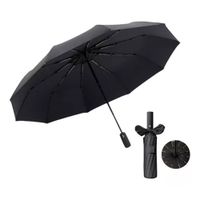 Paraguas Pliegue Automatico 12 Marco Soporte