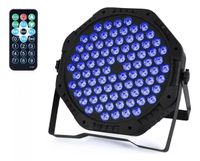 Foco Par Led Slim 84x3w Rgb 3 En 1 Luces De Fiesta