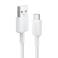 Cable USB-A a USB-C Anker Carga Regular 15W 1m Blanco