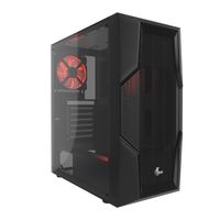 Gabinete ATX/microATX gamer con ventana Phobos Xtech XT-GMR4