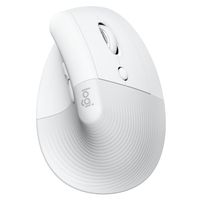 Mouse Inalambrico Logitech Lift Vertical Blanco