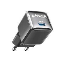 Cargador Carga Rápida Anker 511 Nano Pro 20W USB-C PowerIQ 3.0 Negro