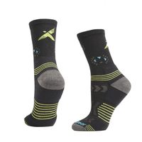 Calcetin Andesgear Unisex Running Mid Crew Negro