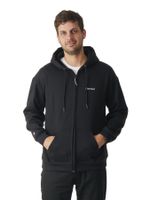 Polerón Marmot Hombre Chest Logo Fullzip Negro V25