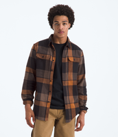 Camisa Arroyo Flannel Shirt -Plaid Hombre Café