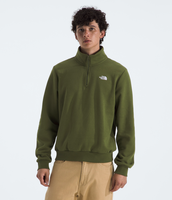 Poleron Evo Simple Dome 1/4 Zip Hombre Verde