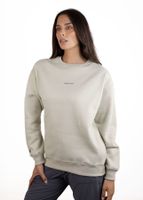 Polerón Marmot Mujer Mini Logo Crew Gris