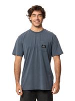 Polera Kivül Hombre Pocket Azul