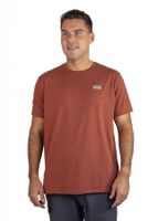 Polera Marmot Hombre Chest Vintage Label Tee Naranjo