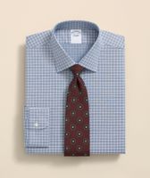 Camisa Brooks Brothers Hombre Ni Supima Dobby Graph Slim Azul
