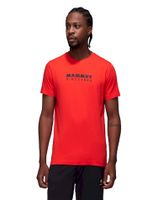 Polera Mammut Hombre Core Logo Rojo