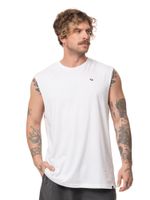 Polera Stoked Hombre Reel Blanco