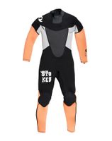 Traje de Surf Stoked Niño G1 3/3 Flatstitch Naranjo
