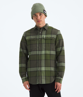 Camisa Arroyo Flannel Shirt -Plaid Hombre Verde Oscuro