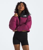 Chaqueta TNF Mujer De Pluma 1996 Retro Nuptse Short Rosado