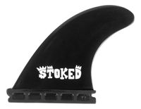 Quilla Stoked Unisex Plas Fut Negro