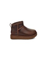Botas Ugg Mujer Classic Ultra Mini Lthr Regen Café