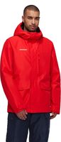Chaqueta Mammut Hombre Fall Line Hs Thermo Hooded Rojo