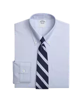 Camisa Pinpoint Slim Non-Iron Azul