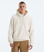 Poleron Evo Emb Hoodie Hombre Blanco Invierno