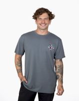 Polera Stoked Hombre Shark Gris