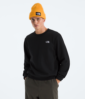 Poleron Evo Simple Dome Crew Hombre Negro
