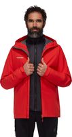 Chaqueta Mammut Hombre Alto Light 3 In 1 Hs Hooded Rojo