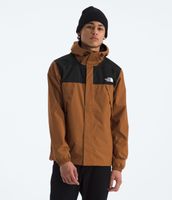 Chaqueta Impermeable Antora Hombre Cafe/Negro