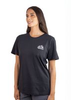 Polera Marmot Mujer Retro Logo Tee Negro