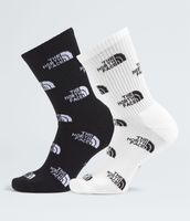 Calcetines Everyday Crew Sock Logo - 2P Negro