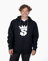 Poleron Stoked Hombre Surf Negro
