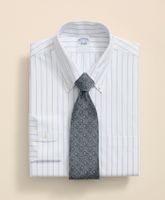 Camisa Brooks Brothers Hombre Pbd Striped - March Blanco