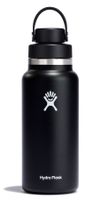 Botella Hydroflask Boca Ancha Con Tapa Chug 943Ml Negro