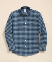 Camisa Brooks Brothers Hombre Ni Stretch Oxf Reg Azul