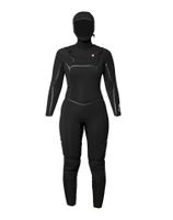 Traje de Surf Stoked Mujer G5 5/4/3 Removable Hood Negro