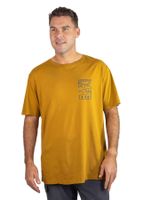 Polera Andesgear Hombre Paisaje Café