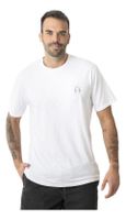 Polera Kivül Hombre Vegetal Reciclada Blanco
