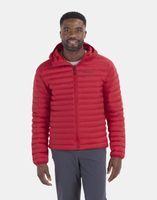 Chaqueta Marmot Hombre Echo Featherless Hoody Rojo
