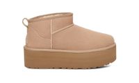 Bota Ugg Mujer Classic Ultra Mini Platform Beige
