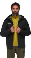 Chaqueta Mammut Hombre Alto Light 3 In 1 Hs Hooded Negro