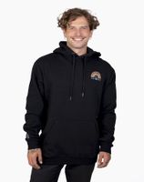 Poleron Stoked Hombre Rainbow Negro